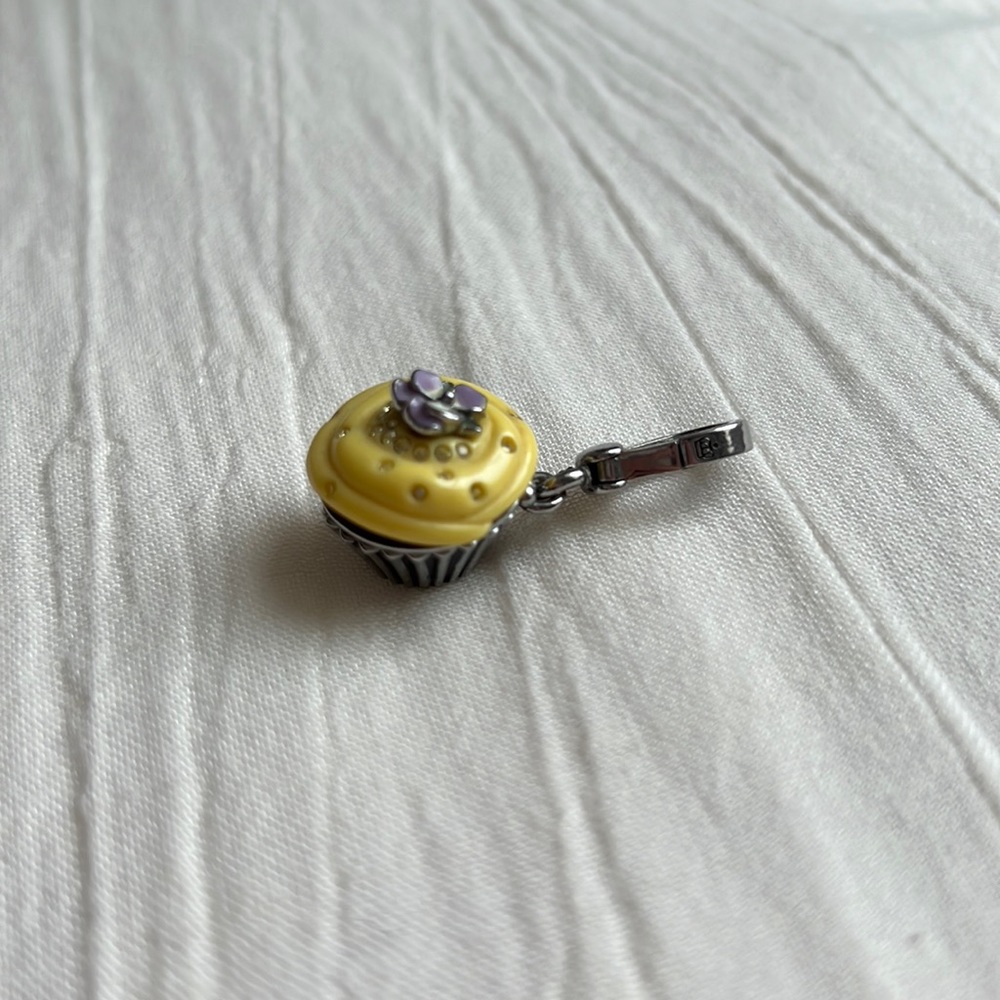 2000s Juicy Couture Cupcake charm in yellow